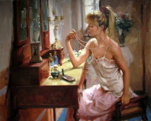 Vicente Romero Redondo и его нежные женщины.Vicente Romero Redondo родился в 1956 году в Мадриде. С ... - 20