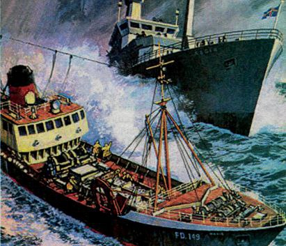 Курс истории ))).Исландия против всех, история тресковых войн Действующие лица:Британская империя — ...