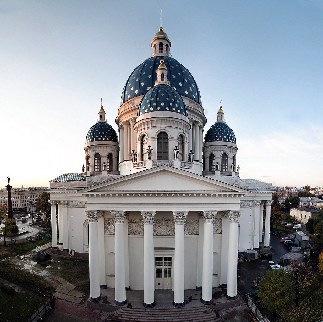 Питер соборы и храмы фото с названиями Троицкий собор