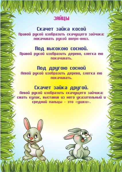 Пальчиковые игры на тему
