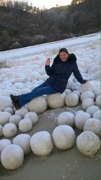 На Ямале необычное природное явление: река Обь