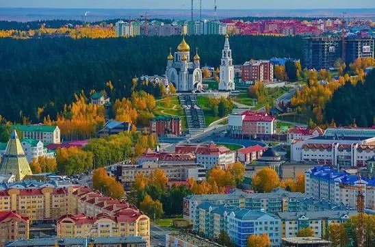 Яркий Ханты-Mансийск, Poccия