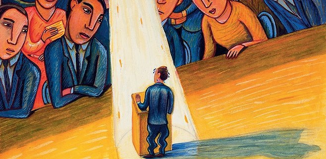 Причины страха публичных выступлений. К чему перечислять возможные причины страха публичных ...
