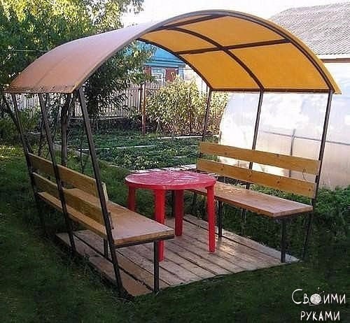 Беседки из поликарбаната - 5