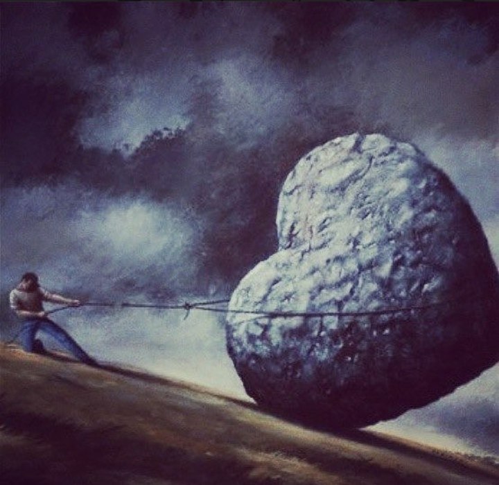 Иногда настолько тяжело, что единственный выход - это отпустить.....