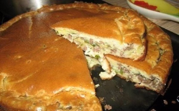 ПОДБОРКА САМЫХ СЫТНЫХ ПИРОГОВ.1. ПИРОГ С МЯСОМ