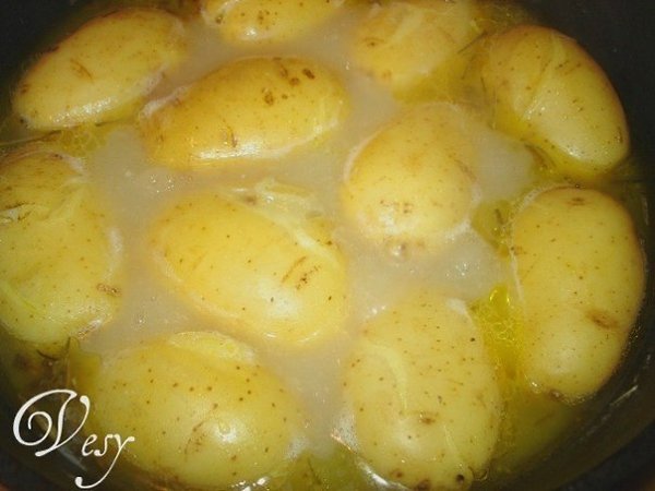 НЕОБЫЧНАЯ ЖАРЕННАЯ КАРТОШКА. Пробовала готовить этот картофель и с куриным бульоном, и со сливочным ... - 4