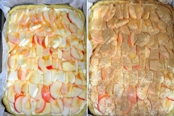 ОЧЕНЬ ВКУСНЫЙ ПЕСОЧНЫЙ ПИРОГ «ЯБЛОЧНЫЙ СПАС» С ТВОРОЖНО-ЯБЛОЧНОЙ НАЧИНКОЙ И ВЕРХУШКОЙ-БЕЗЕ. Много на ... - 5