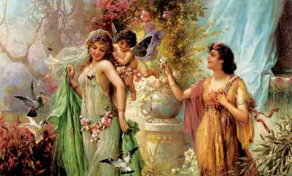 ))).   .    Hans Zatzka (1859-1945)   ... - 7