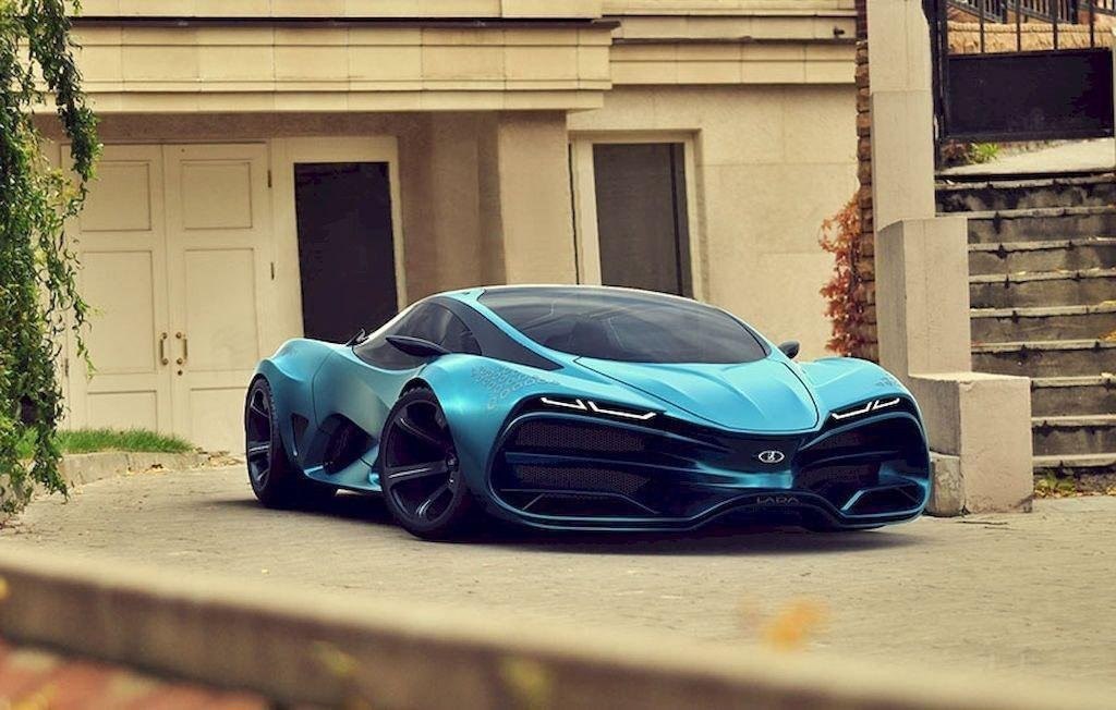 Lada Raven supercar concept - 4