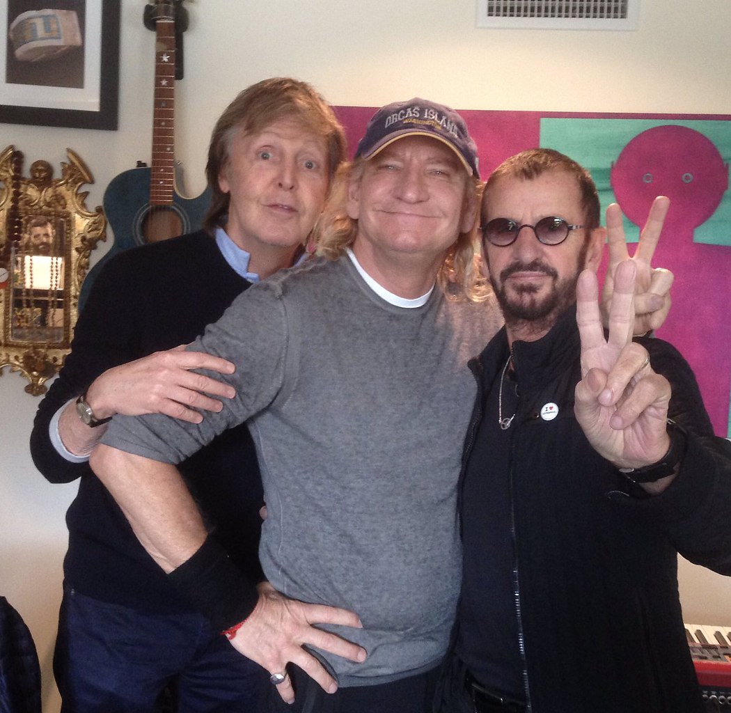 Ringo Starr--And look out Joe W. came out to play what a day I'm having peace and love...