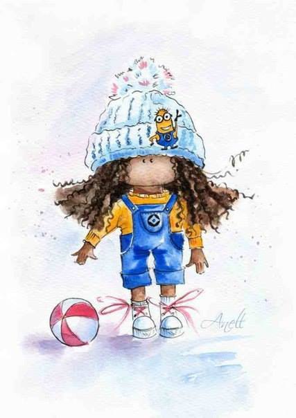    Anell Happy Watercolor - 9