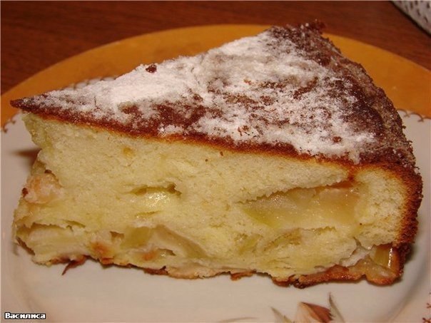 САМЫЙ ЛЕНИВЫЙ ПИРОГ.3 яйца, 1 банку сгущённого молока и 1 стакан муки взбить миксером, добавить 1/2 ...