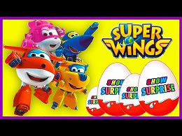 Surprise Show!!! Kinder Surprise - Super wings. Супер Крылья - новый мультик Киндер сюрприз!!!