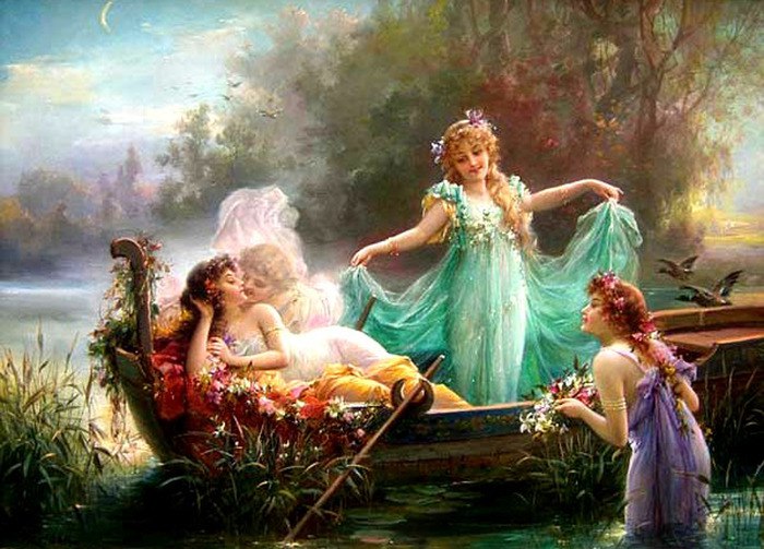 ))).   .    Hans Zatzka (1859-1945)   ... - 8