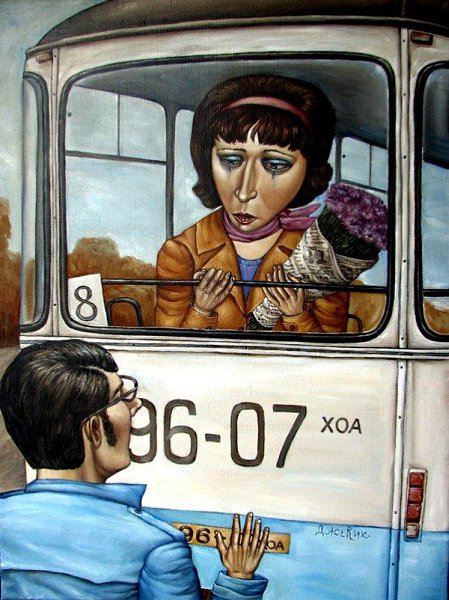 ))).Путешествие в СССР: картины художницы Анжелы ДжерихРодившаяся в Донецке художница Анжела Джерих ... - 10