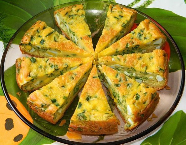 Пирог с яйцами и зеленым луком. В сезон свежей зелени предлагаю приготовить не только вкусный, но и ... - 9