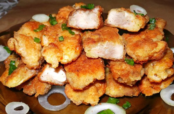 Хрустящие куриные палочки в панировочных сухарях. Сочные, хрустящие, с золотистой корочкой - это ... - 4