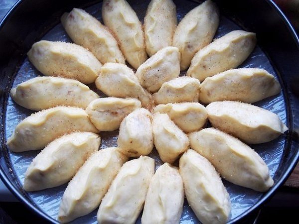 Отрывной яблочный пирог. Отрывной яблочный пирог получается очень ароматный, красивый, нежный и ... - 8