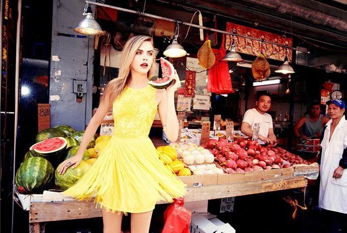 Cara Delevingne by Ellen von Unwerth. - 5