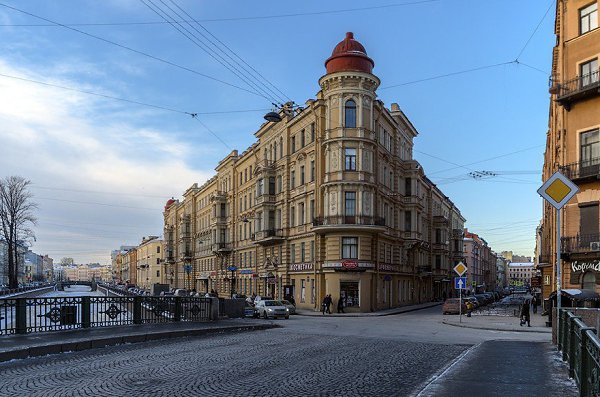 Доходный дом Ратькова-Рожнова на канале Грибоедова. Крупнейший петербургский домовладелец Владимир ...