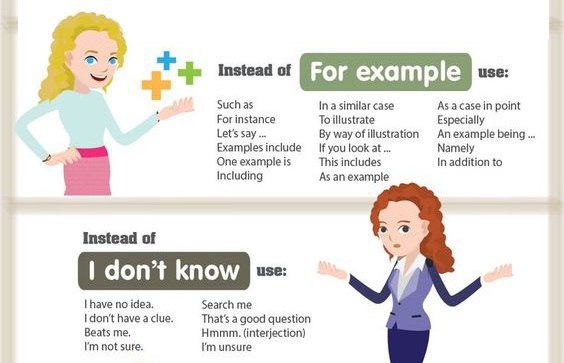 10 COMMON PHRASES: WHAT YOU CAN USE INSTEAD - 3