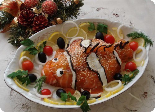 Новый год не за горами! Рецепты и идеи 2017 8 самых ВКУСНЫХ и НЕОБЫЧНО оформленных салатов к ... - 5