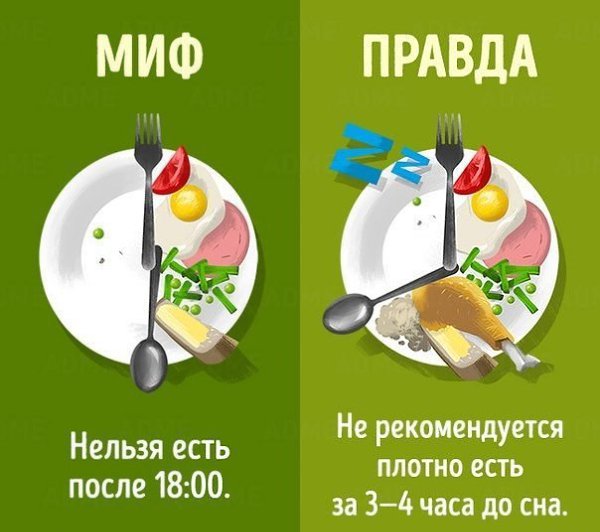 10 мифов о здоровом питании, в которые пора перестать верить.