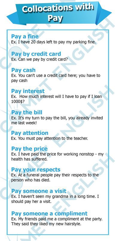 ENGLISH COLLOCATIONS.��� ����������, ���������� �������������� � ���������� �����. ����� ������� �� ... - 6