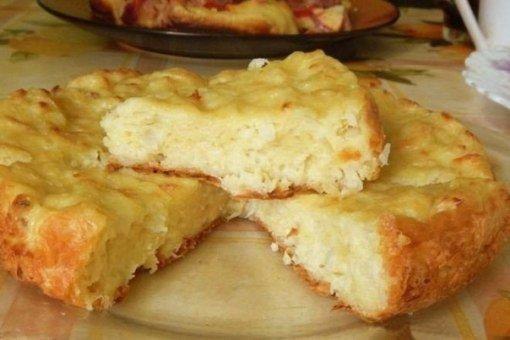 Капустная шарлотка.Ингредиенты:Капуста - 500 гЯйцо - 3 штМука цельнозерновая - 100 гРазрыхлитель - ...