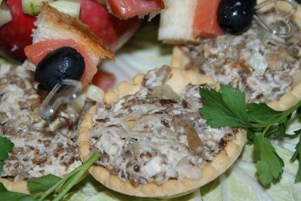 Начинки для тарталеток на вкус и цвет! 10 рецептов! Сохраняйте, что бы не потерять! 1. Салатик из ... - 5