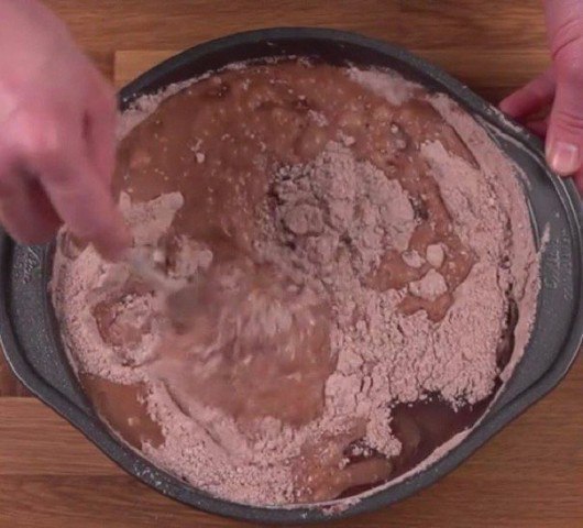 Моментальный шоколадный торт .Ингредиенты:1,5 ст. муки3 ст. л. какао1 ст. сахара1 ч. л. ... - 2