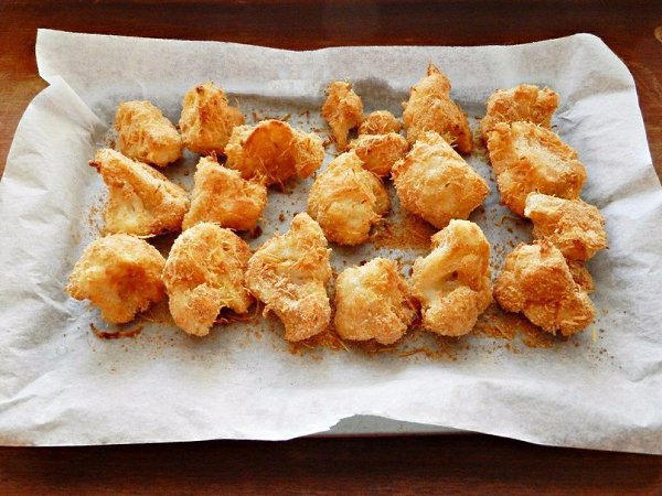 Рецепт цветной капусты, запеченной в духовке. Запеченная цветная капуста в ароматной сырной корочке ... - 7