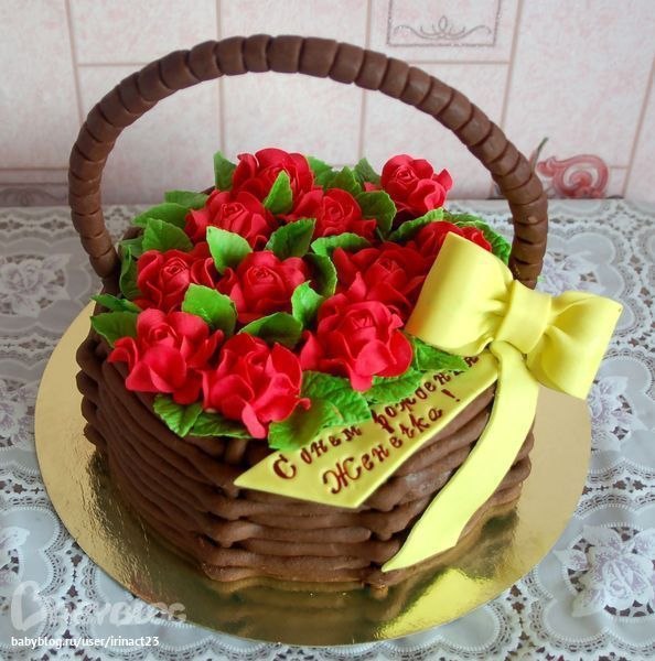 Торты-корзины - 3