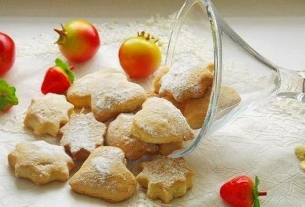 Печенье с лимоном.Ингредиенты:Сметана — 100 гМасло сливочное — 100 гКуриное яйцо — 1 шт.Сахар — 1 ...