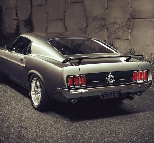 Ford Mustang Fastback, 1969.