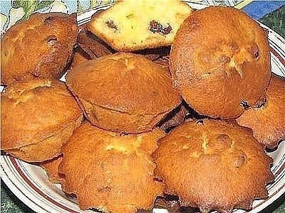 Творожные кексики к чаю. Ингредиенты: Творог — 200 г Сметана — 2 ст. л. Яйца — 2 шт. Масло сливочное ... - 3