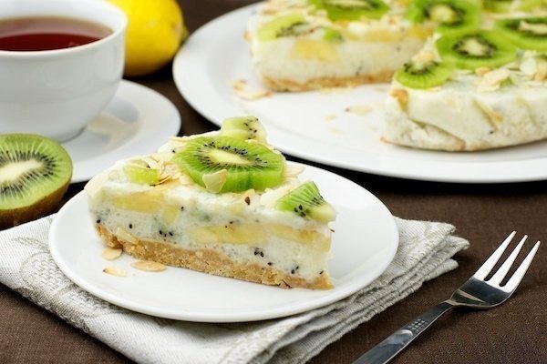 Творожник с фруктами: низкокалорийная вкуснятина .на 100грамм - 102.43 ккалБ/Ж/У - ...