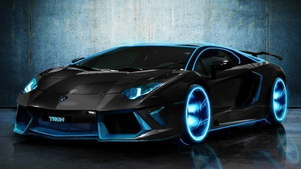 TRON Lamborghini Aventador