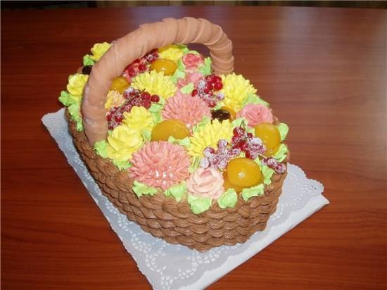 Торты-корзины - 4
