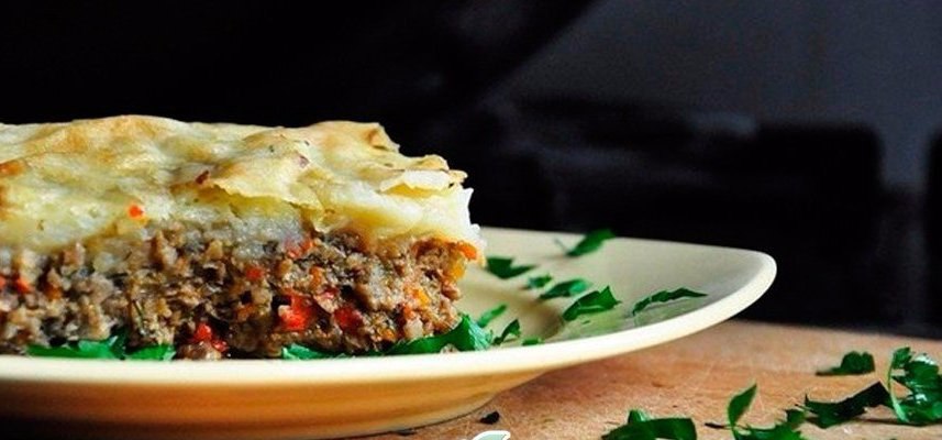 Картофельный пирог с грибной начинкой.Ингредиенты:1 кг. Картофеля с красной кожицей1 кг. ...