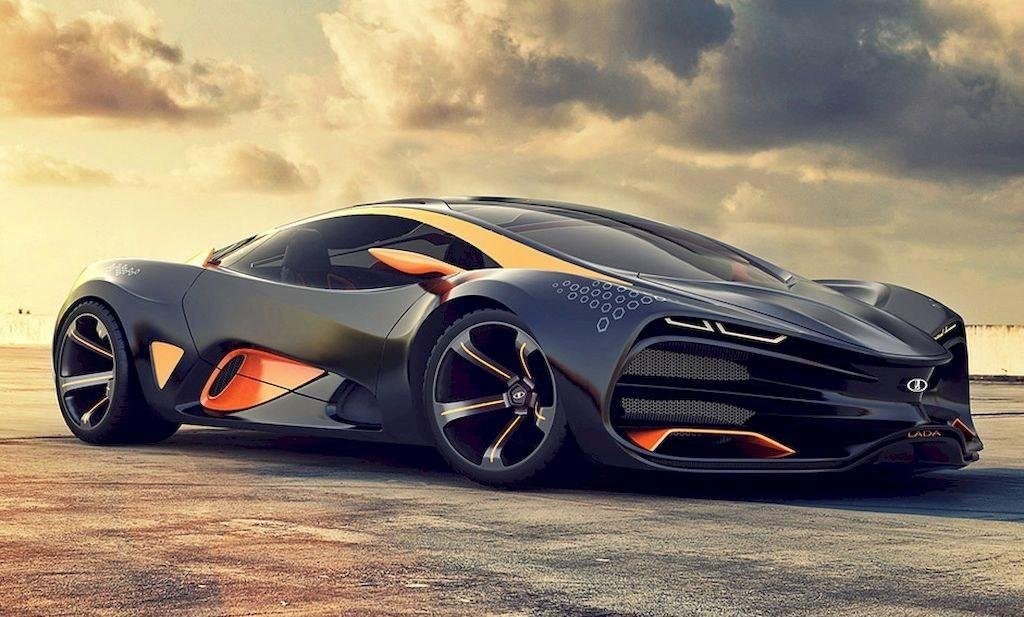 Lada Raven supercar concept - 3