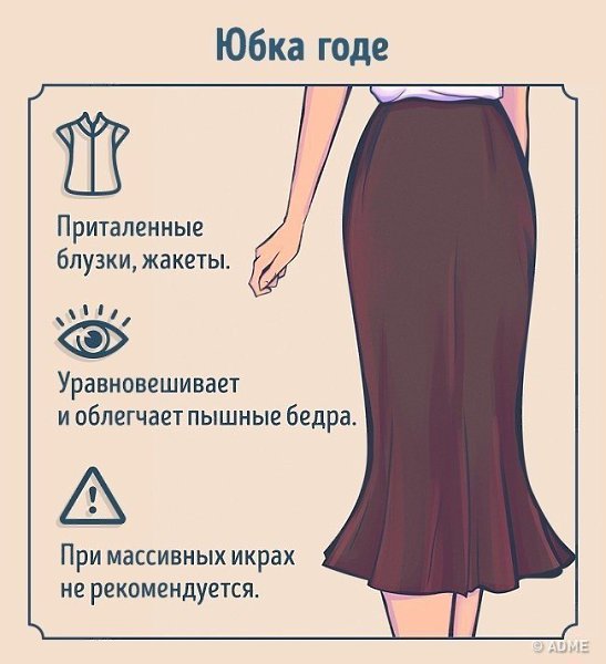 На заметку! Как носить и с чем сочетать разные виды юбок - 4