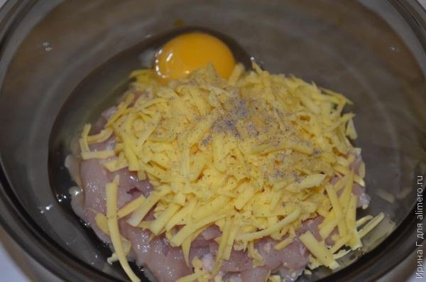 Курино-сырные рубленые котлеты.Для всех любителей сыра, курицы и их прекрасного сочетания мой новый ... - 4