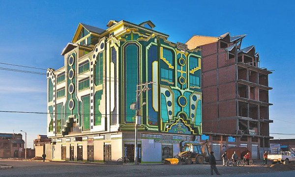 Инопланетные дома в горах Боливии.На высоте 4000 метров над уровнем моря в горах Боливии раскинулся ... - 4