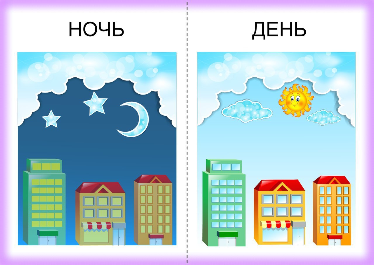 Противоположности картинки для детей