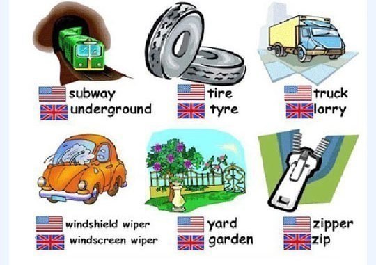 BRITISH VS. AMERICAN - 4