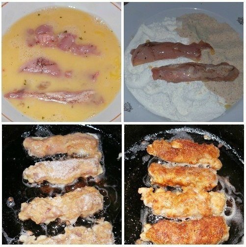 Хрустящие куриные палочки в панировочных сухарях. Сочные, хрустящие, с золотистой корочкой - это ... - 3