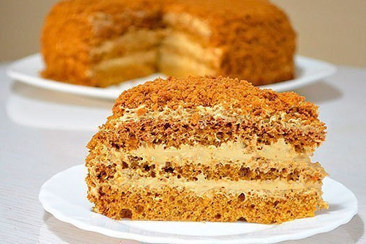 Ооочень ВКУСНЫЙ, НЕЖНЫЙ и ВЛАЖНЫЙ бисквитный МЕДОВИК со СЛИВОЧНЫМ кремом.ПРОСТО, БЫСТРО, ...