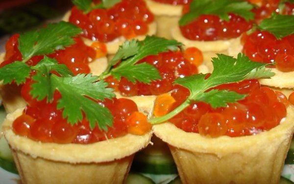Начинки для тарталеток на вкус и цвет! 10 рецептов! Сохраняйте, что бы не потерять! 1. Салатик из ... - 9